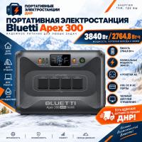 Портативная электростанция Bluetti Apex 300 3 840 Вт. / 2764,8 Вт-ч
