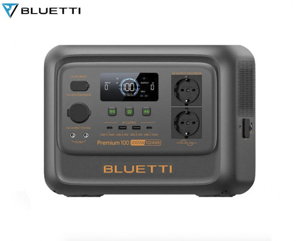 Портативная электростанция Bluetti Premium 100 V2 1800 Вт 1024 Втч — купить в ДНР, цена в Донецке