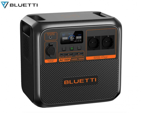 Портативная электростанция Bluetti AC180P 1800Вт 1440 Вт/ч — купить в ДНР, цена в Донецке