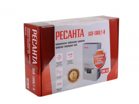 Стабилизатор напряжения Ресанта АСН-1000/1-И