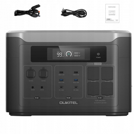 Портативная электростанция Oukitel BP3000E 3200W / 2048Wh LiFePO4 — купить в ДНР, цена в Донецке