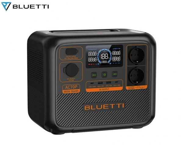 Портативная электростанция Bluetti AC70P 864 Вт/ч 1000 Вт — купить в ДНР, цена в Донецке